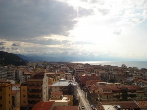 Vista panoramica di Capo d’Orlando dal Monte della Madonna