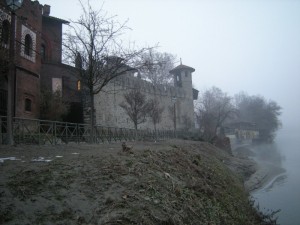 Torino, Borgo Medievale, esterno - dopo l’alluvione