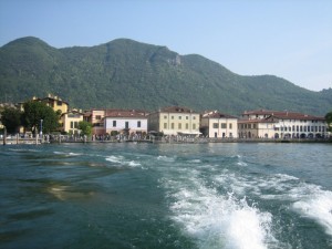 partenza dall’idroscalo di Iseo per Monte Isola