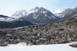 Bormio dalla pista Stelvio