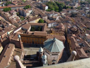 panorama dal Torrazzo