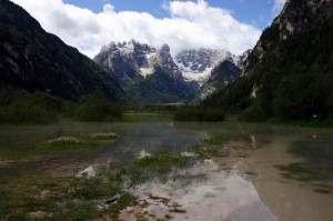 Veduta dal Lago di Landro