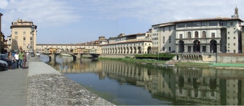 Firenze - Ponte Vecchio da Lungarno Torrigiani