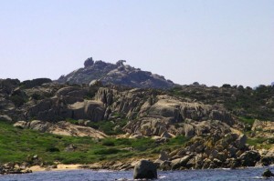 Una veduta della roccia Dell’Orso