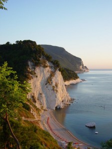 La spiaggia del Bo all’alba