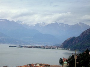 Dervio vista da Bellano