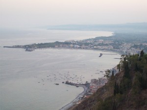 Panorama di Giardini Naxos