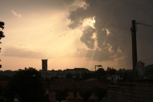 All’imbrunire…raggi di sole