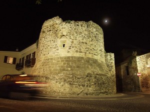 Portixedda, Uno degli ingressi della citta medioevale.