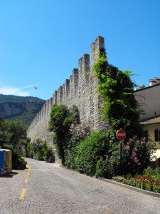 resti delle mura di cinta di Trento