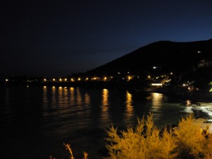 E’ notte ad Ogliastro Marina