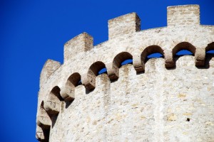 Torre del castello di Castelnuovo Cilento (SA)
