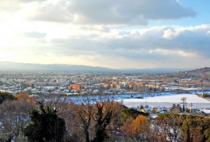 Panoramica su Foligno
