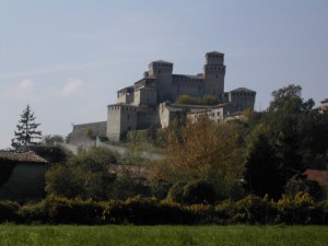 Veduta del Castello di Torrechiara