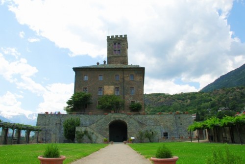 Sarre - Il Castello di Sarre, elevazione Sarre - Il Castello di Sarre, elevazione