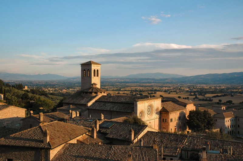 ''tramonto sulla città'' - Assisi