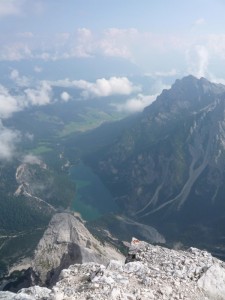Lago di Braie dalla Croda del Becco