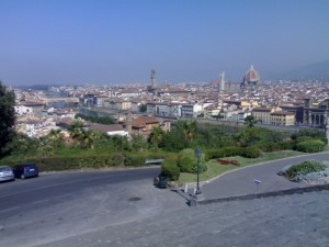 Firenze vista da un ciclista..