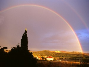 Arcobaleno a Istia dOmbrone