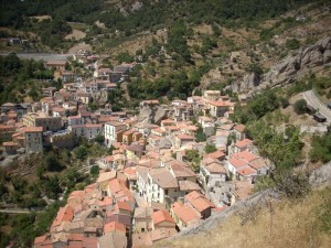 Castelmezzano veduta dall’alto