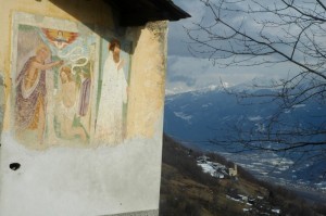 Panorama sulle contrade di Montagna da San Giovanni