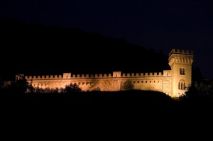 il castello di notte