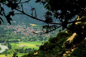 Issogne, borgo pennellato