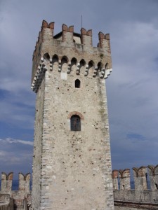 Particolare del Mastio del Castello di Sirmione