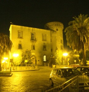 castello in notturna
