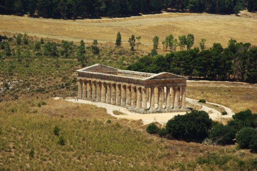 Calatafimi Segesta - panorama classico Calatafimi Segesta - panorama classico