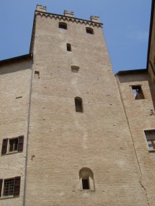 torre interna del castello di carpi