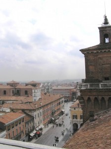 Ferrara vista dal castello