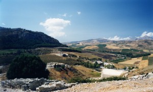 panorama di Segesta (antica)