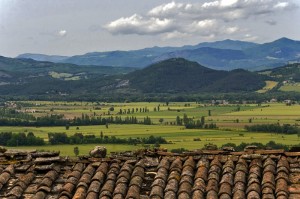 Panorama dai tetti di Anghiari