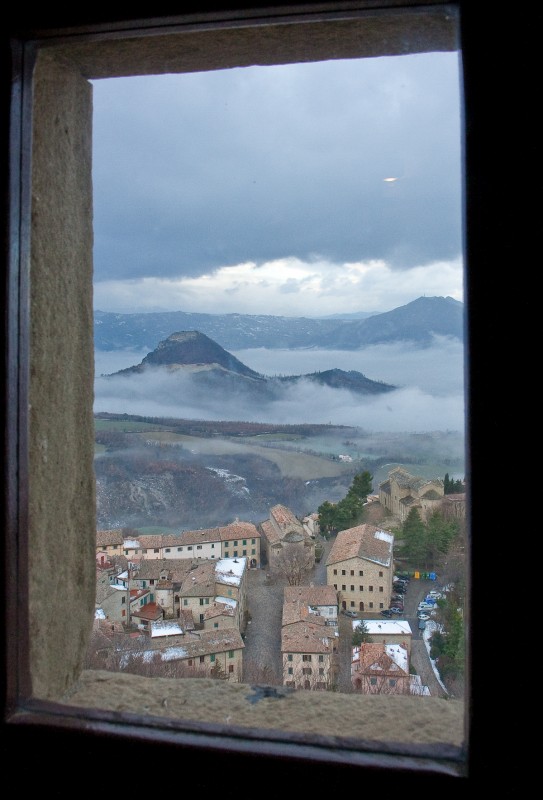 ''Vista di San Leo dal castello'' - San Leo