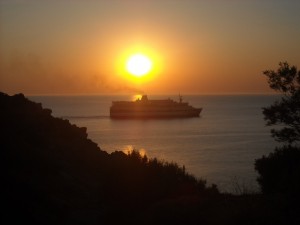 L’alba a Cala Moresca