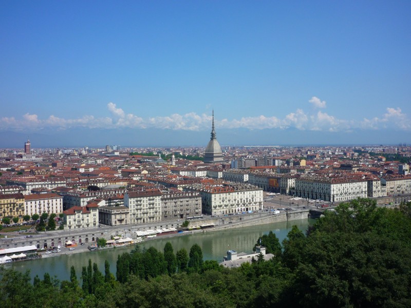 ''Torino dal Monte dei Cappuccini'' - Torino