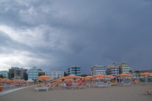 Rimini - Arriva il temporale