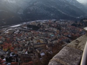 Varallo vista dal Sacro Monte