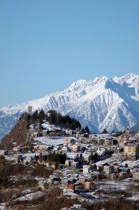 Teglio con la sua torre