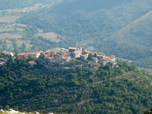 Campodimele - Campodimele dal Monte della Croce Campodimele - Campodimele dal Monte della Croce