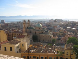 Cagliari vista dal bastione