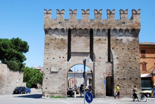 Fano - porta della Rocca Malatestiana