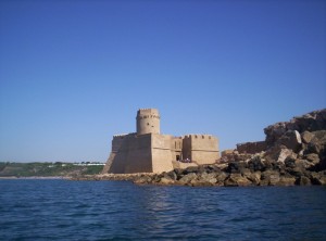 Visto dal mare.. Castello Aragonese (Le Castella)