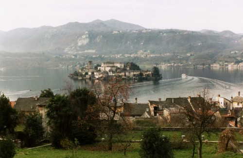 Orta San Giulio - Autunno inoltrato sul lago d'Orta