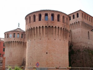 l ‘ esterno della rocca di Riolo Terme
