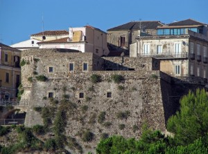 Il castello Aragonese di Pizzo dove venne condannato….