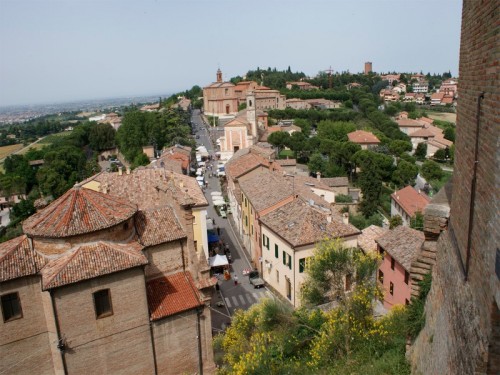 Longiano - Longiano vista dall 'alto Longiano - Longiano vista dall 'alto