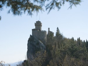 San Marino la torre della rocca