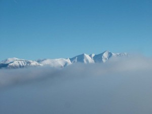 il Velino oltre la nebbia